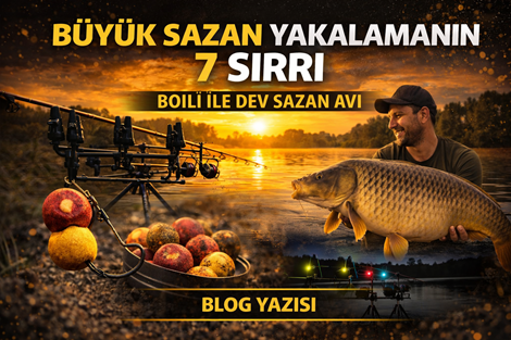  Büyük Sazan Yakalamanın 7 Sırrı (Boili ile Dev Sazan Avı)