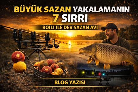  Büyük Sazan Yakalamanın 7 Sırrı (Boili ile Dev Sazan Avı)