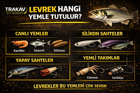 Levrek Hangi Yemle Tutulur ? 