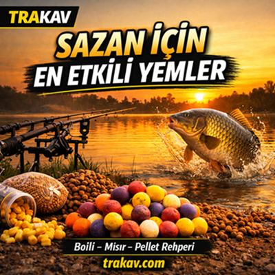 Sazan Avı İçin En Etkili Yemler ( Boili - Mısır - Pellet ) 