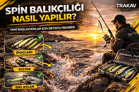 Spin Balıkçılığı Nasıl Yapılır? Yeni Başlayanlar İçin Detaylı Rehber
