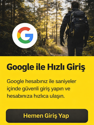 Google ile Hızlı Giriş