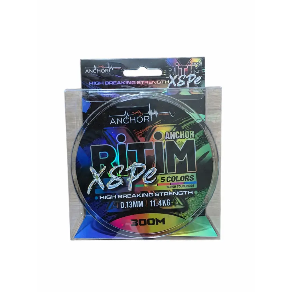 Anchor Ritim X8 Pe Braid Multicolor 300 mt İp Misina
