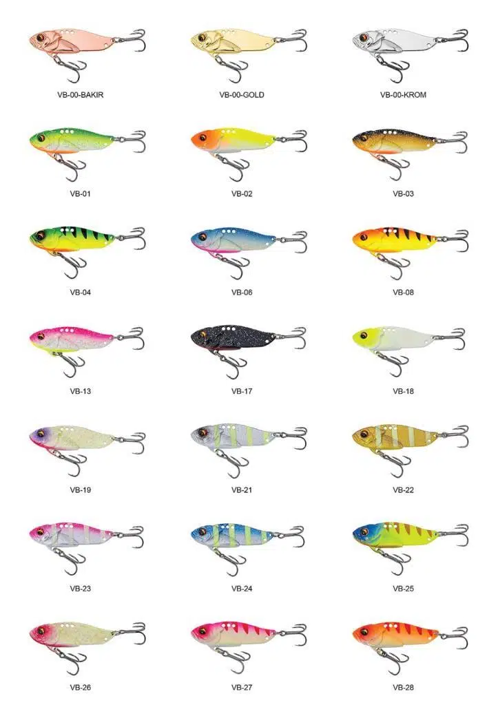 Avcı Kaşık Vib 18 gr 6.3 cm Vibrasyon Sahte Balık 