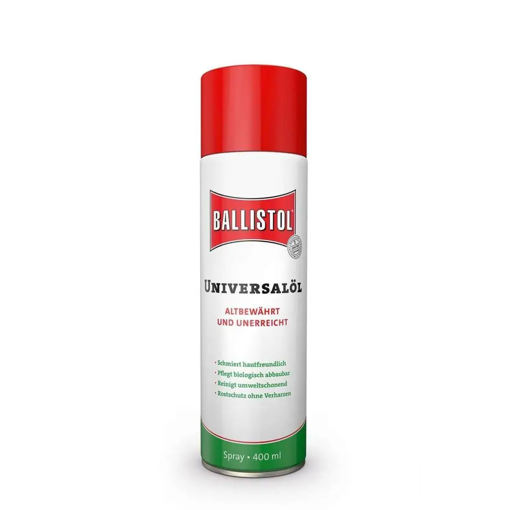 Ballistol Universal Doğal Temizleme Bakım Sprey Yağı 400 ml Ballistol Universal Doğal Temizleme Bakım Sprey Yağı 400 ml