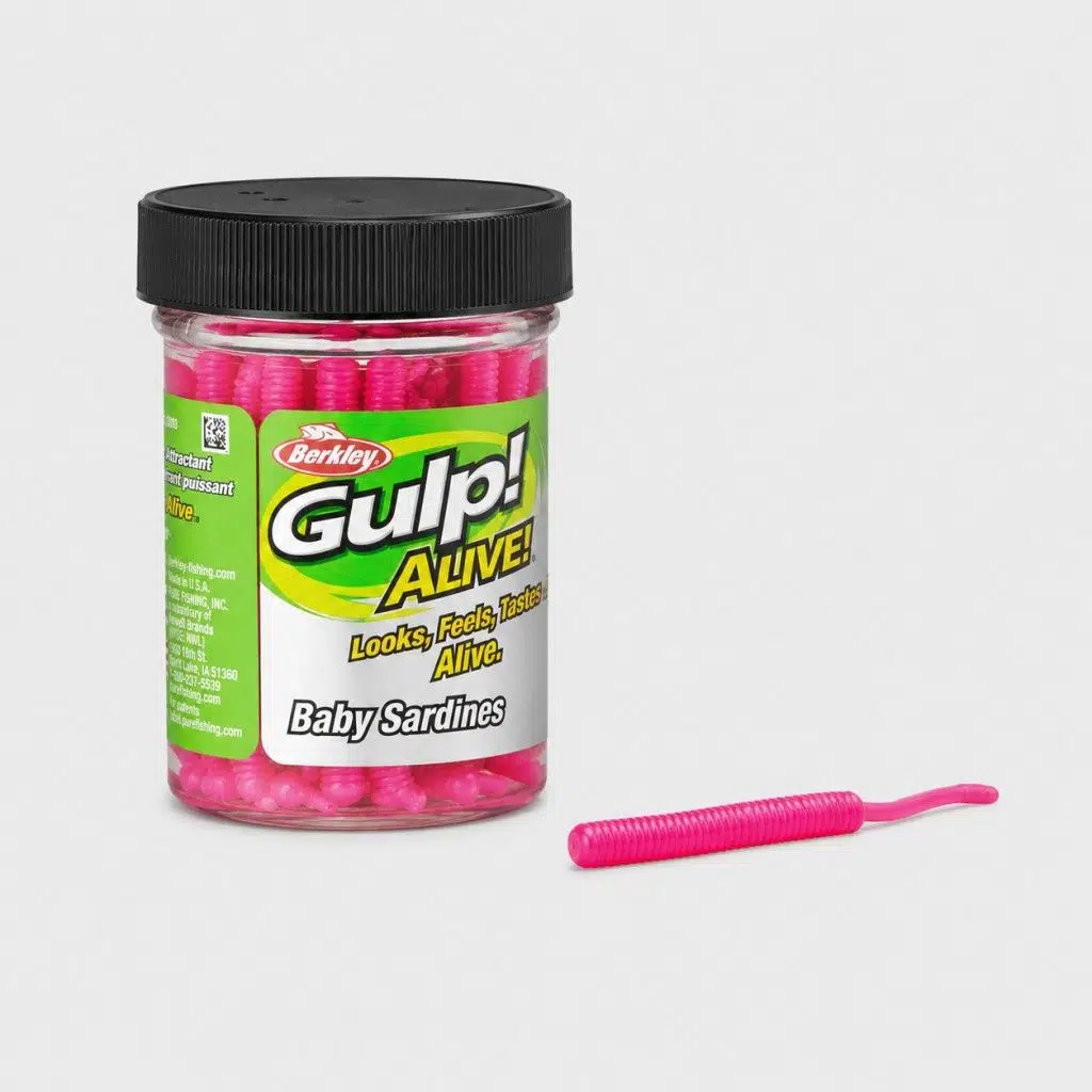 Berkley Gulp Alive Baby Sardine 2'' 4 Cm Lrf Silikon Yem - Pink