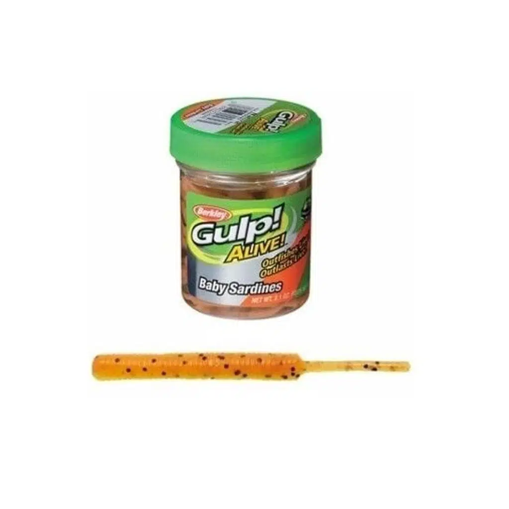 Berkley Gulp Alive Baby Sardine 2'' 4 Cm Lrf Silikon Yem - Orange Tiger