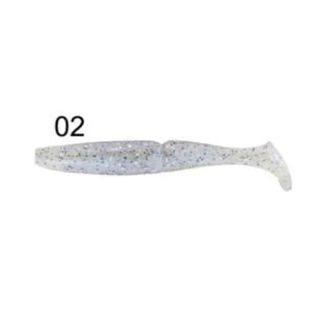 Captain 3516 Pukka Shad 9cm 7gr Levrek Silikonu 5'li Paket Suni Yem - 2