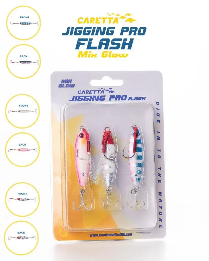 Caretta Jigging Pro Flash Jig Yem 20 Gr Caretta Jigging Pro Flash Jig Yem 20 Gr