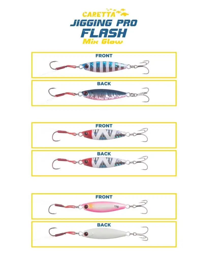 Caretta Jigging Pro Flash Jig Yem 20 Gr Caretta Jigging Pro Flash Jig Yem 20 Gr