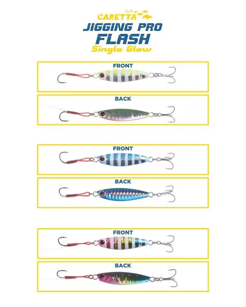 Caretta Jigging Pro Flash Jig Yem 20 Gr Caretta Jigging Pro Flash Jig Yem 20 Gr