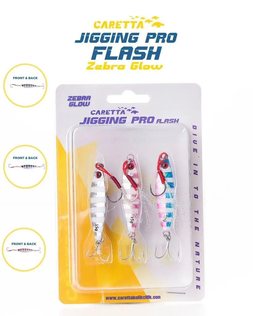 Caretta Jigging Pro Flash Jig Yem 20 Gr Caretta Jigging Pro Flash Jig Yem 20 Gr