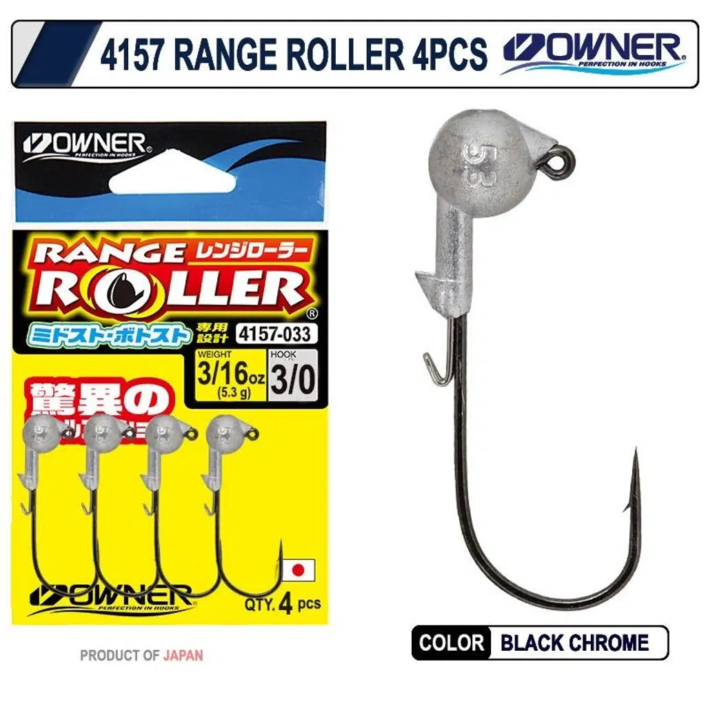 Cultiva 4157 Range Roller Silikon Yem Jighead İğnesi 4 Adet