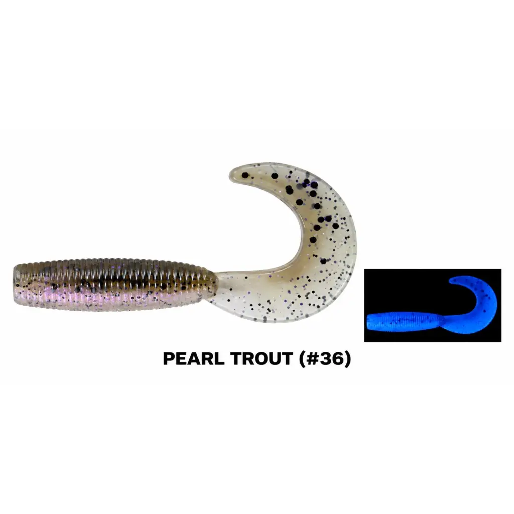 Daiwa Bait Junkie Grub 10 cm Silikon Yem 5 Adet - PEARL TROUT (#36)
