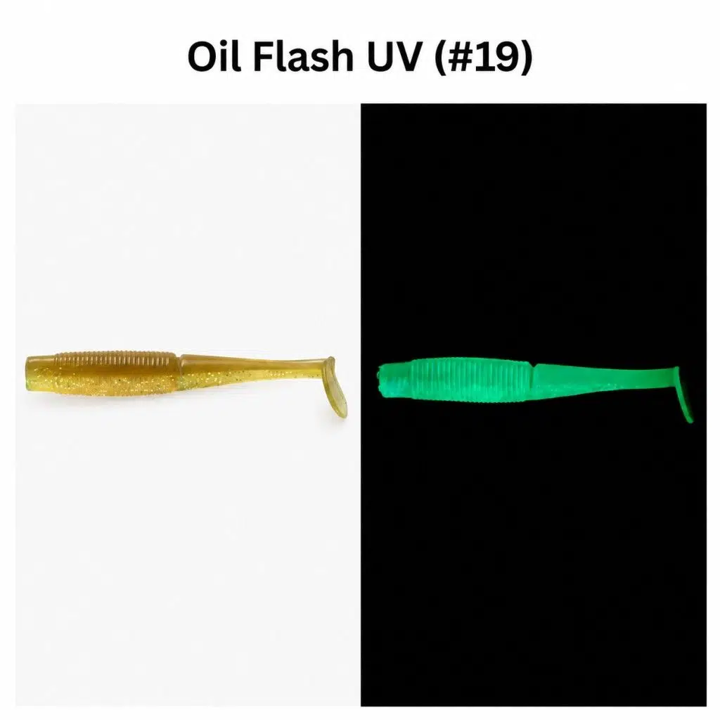 Daiwa Bait Junkie Minnow 6.35 Cm Silikon Yem - Oil Flash UV (#19)
