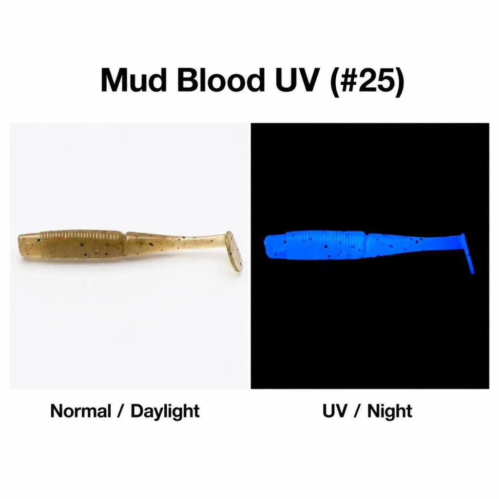 Daiwa Bait Junkie Minnow 6.35 Cm Silikon Yem - Mud Blood UV (#25)