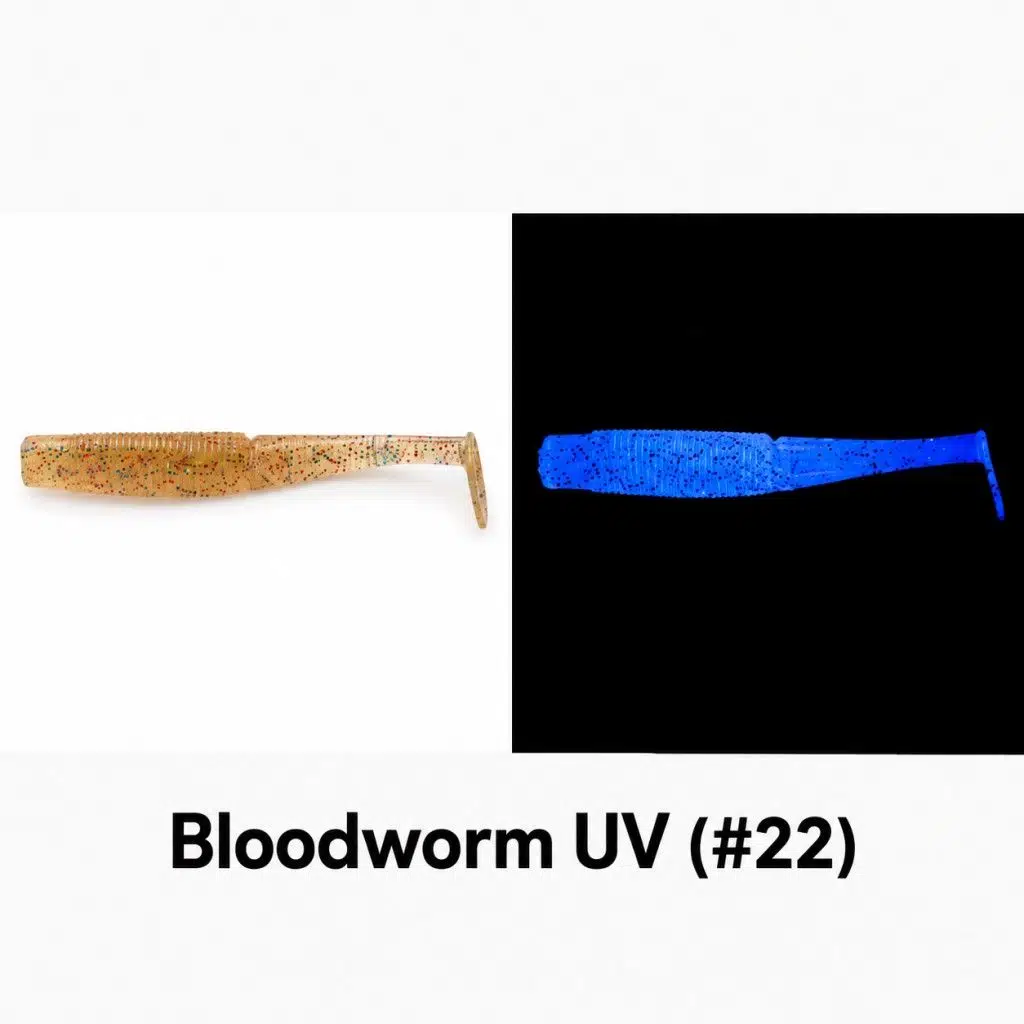 Daiwa Bait Junkie Minnow 6.35 Cm Silikon Yem - Bloodworm UV (#22)