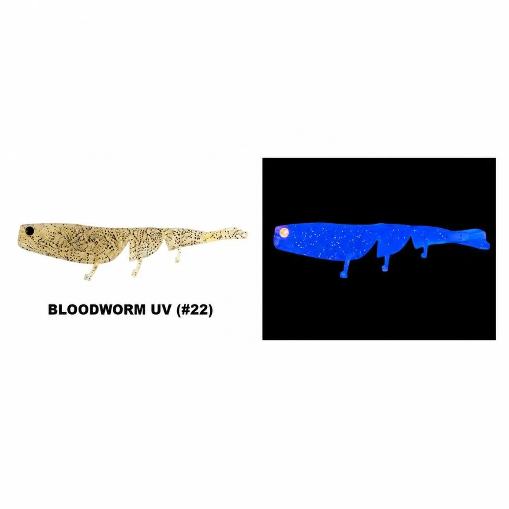 Daiwa Bait Junkie Prawn 6 Cm Silikon Karides Yem - Bloodworm UV