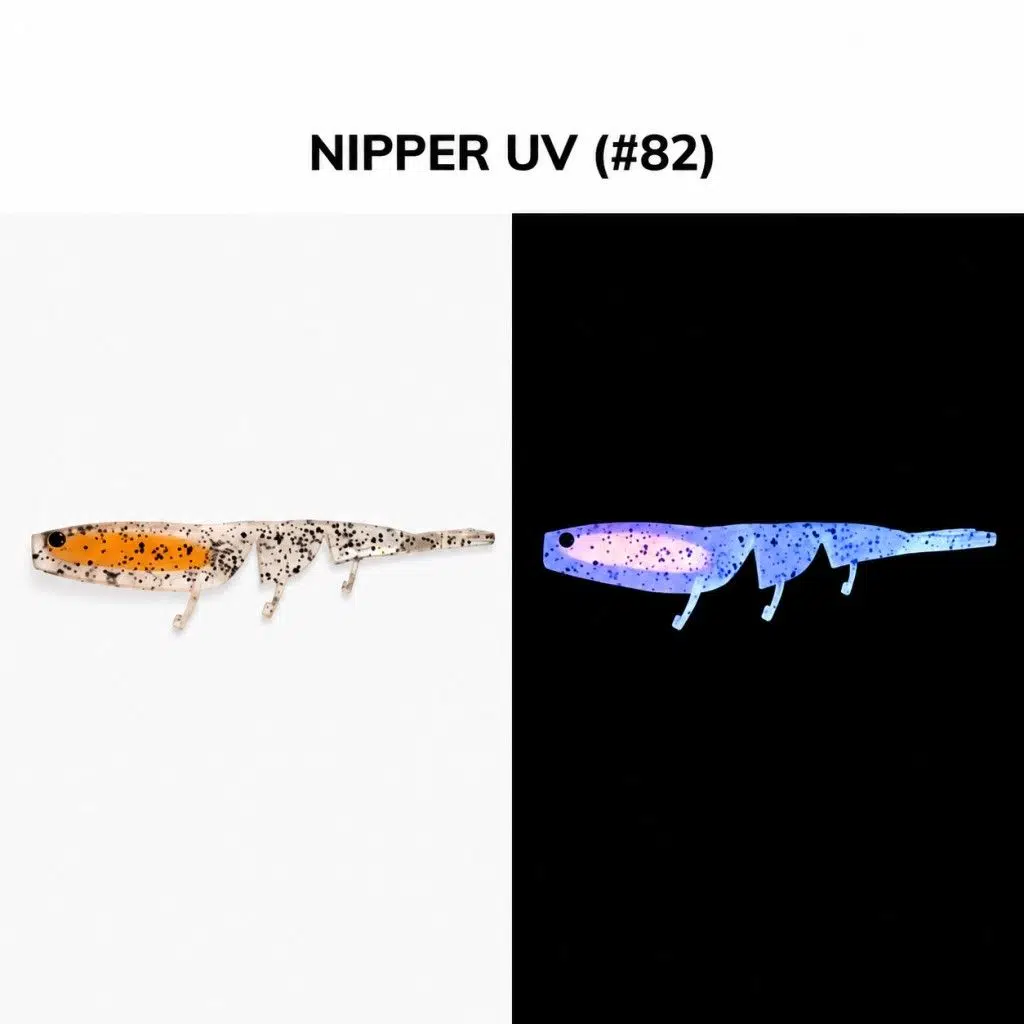 Daiwa Bait Junkie Prawn 7.6 Cm Silikon Karides Yem - Nipper UV