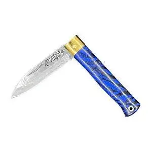 Fakıoğlu Mavi Desenli Cep Çakısı Kapalı 8 cm Açık 15 cm Fakıoğlu Mavi Desenli Cep Çakısı Kapalı 8 cm Açık 15 cm