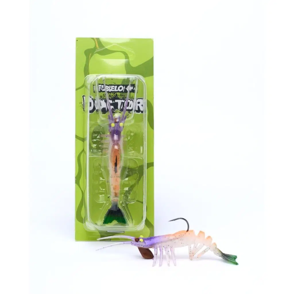 Fubelo Doctor Shrimp 75 mm 6.5 gr Silikon Karides - Jelly Blue