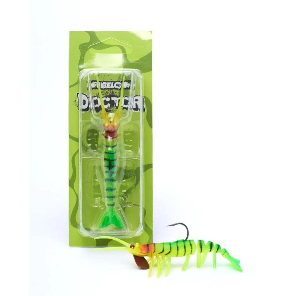 Fubelo Doctor Shrimp 75 mm 6.5 gr Silikon Karides - Fire Tiger