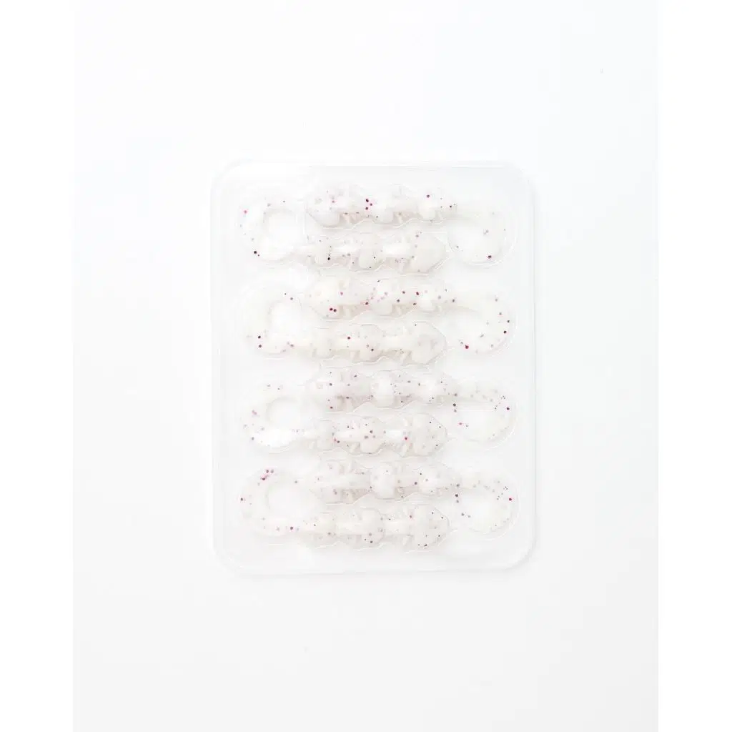 Fubelo Fubelorm 6 cm Kokulu Silikon Balık 8 pcs - PEARL WHİTE GLOW