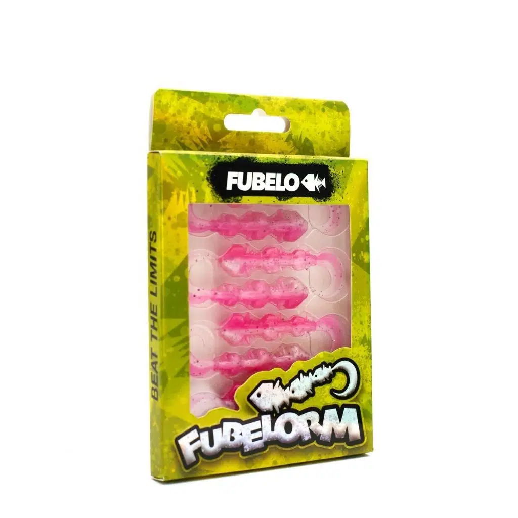 Fubelo Fubelorm 6 cm Kokulu Silikon Balık 8 pcs - WHITE PINK GLOW