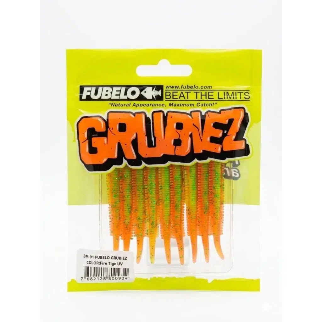 Fubelo Grubiez 7 cm Lrf Silikon Yem - Fire Tiger UV