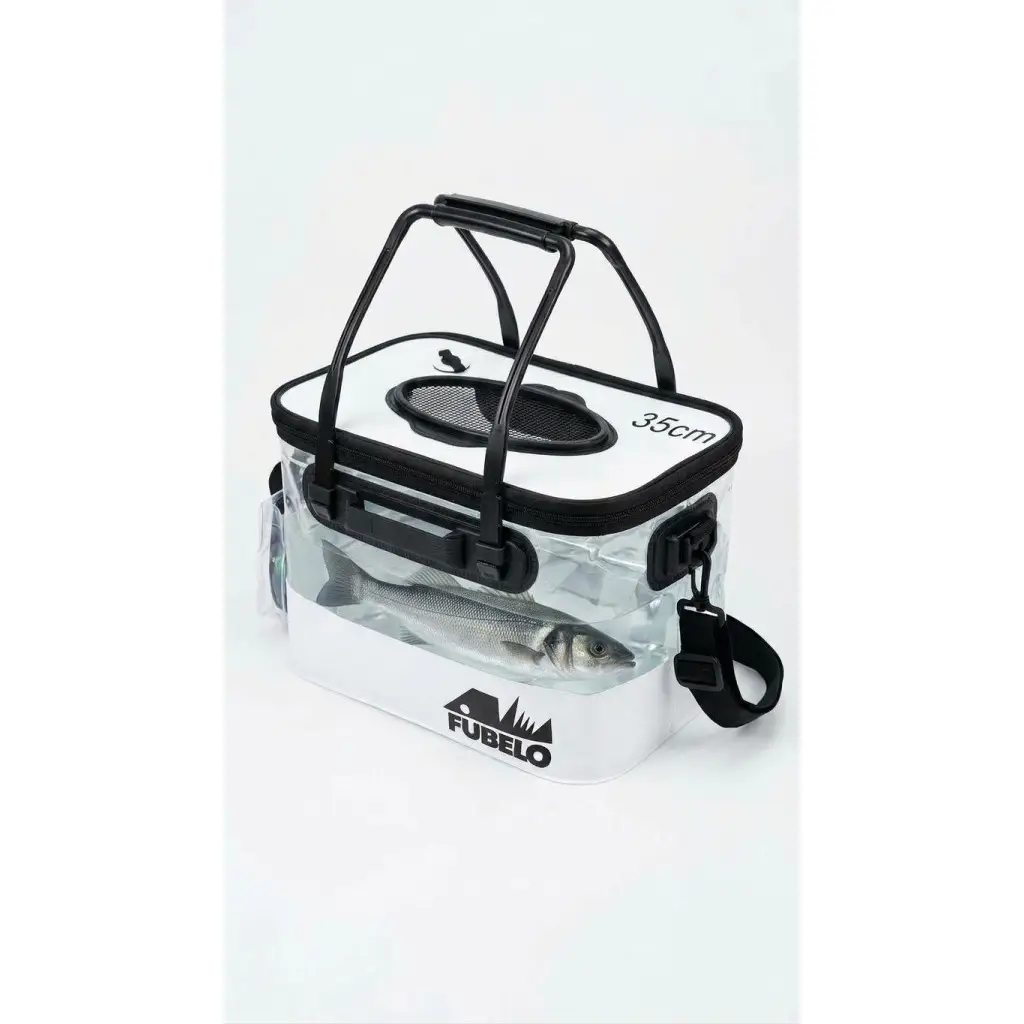 Fubelo Land Katlanır 16 Lt 35 cm Balıkçı Kovası Beyaz