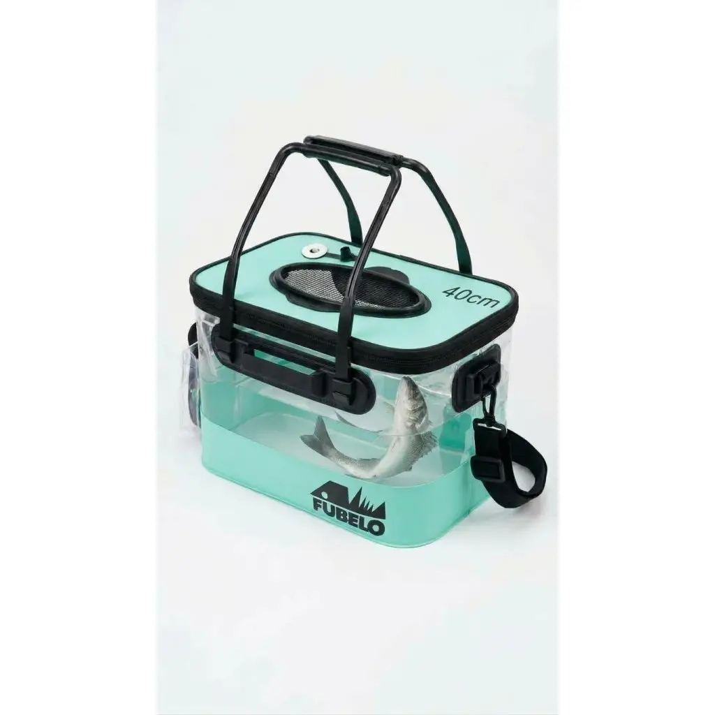 Fubelo Land Katlanır 21 Lt 40 cm Balıkçı Kovası Yeşil