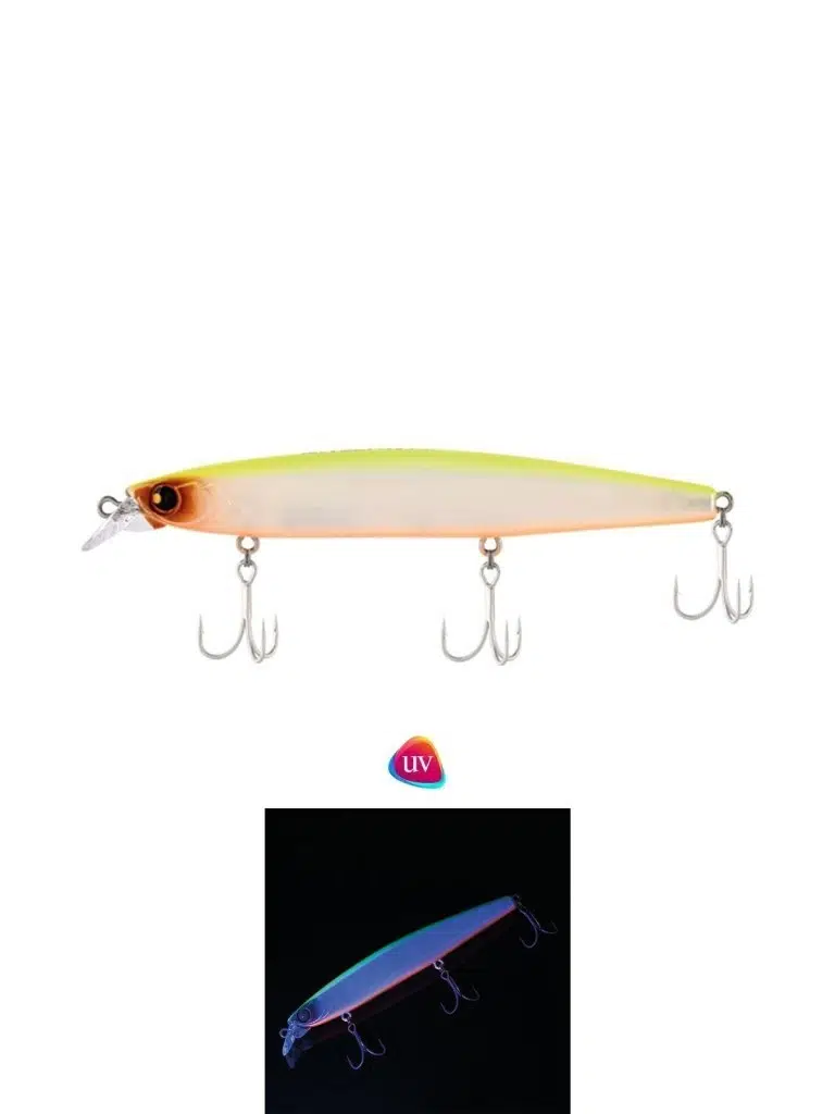 Fujin Gallant 120F 12 Cm 19 Gr Floating Maket Balık - 126 Chart Back Pearl