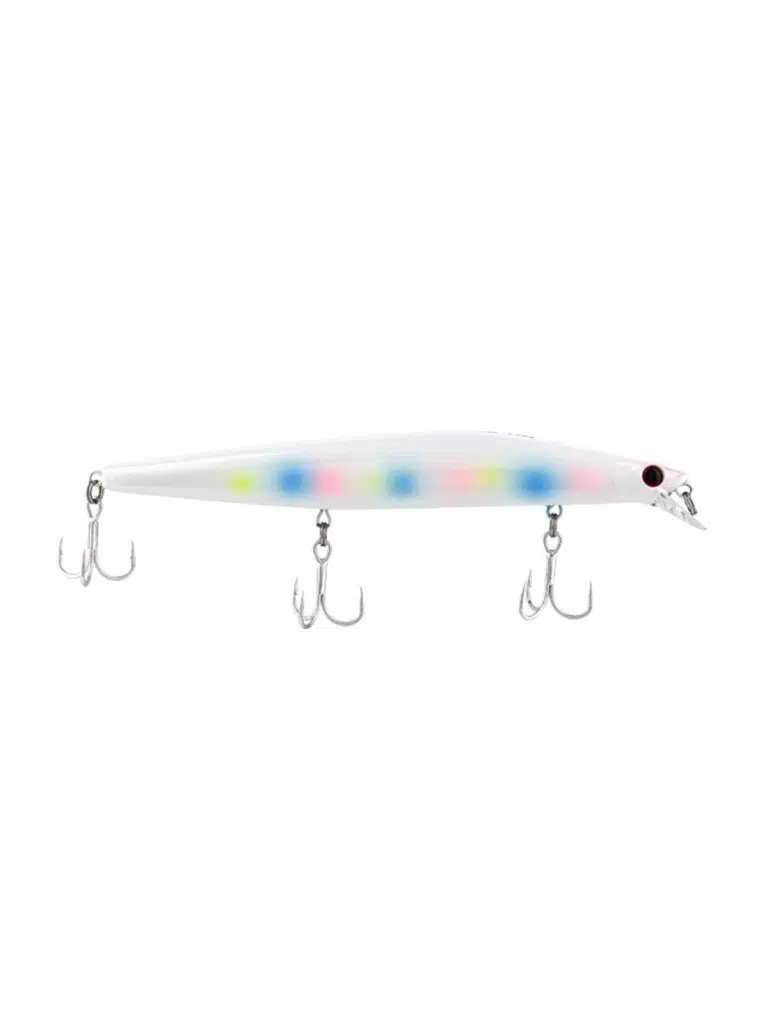 Fujin Hiroshi 140F 14 cm 23 gr Floating Maket Balık - 237 UV Rainbow Glow