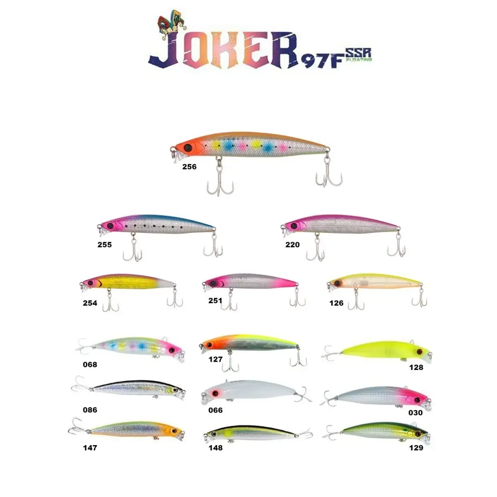 Fujin Joker 97mm 12.6gr SSR Floating Maket Balık
