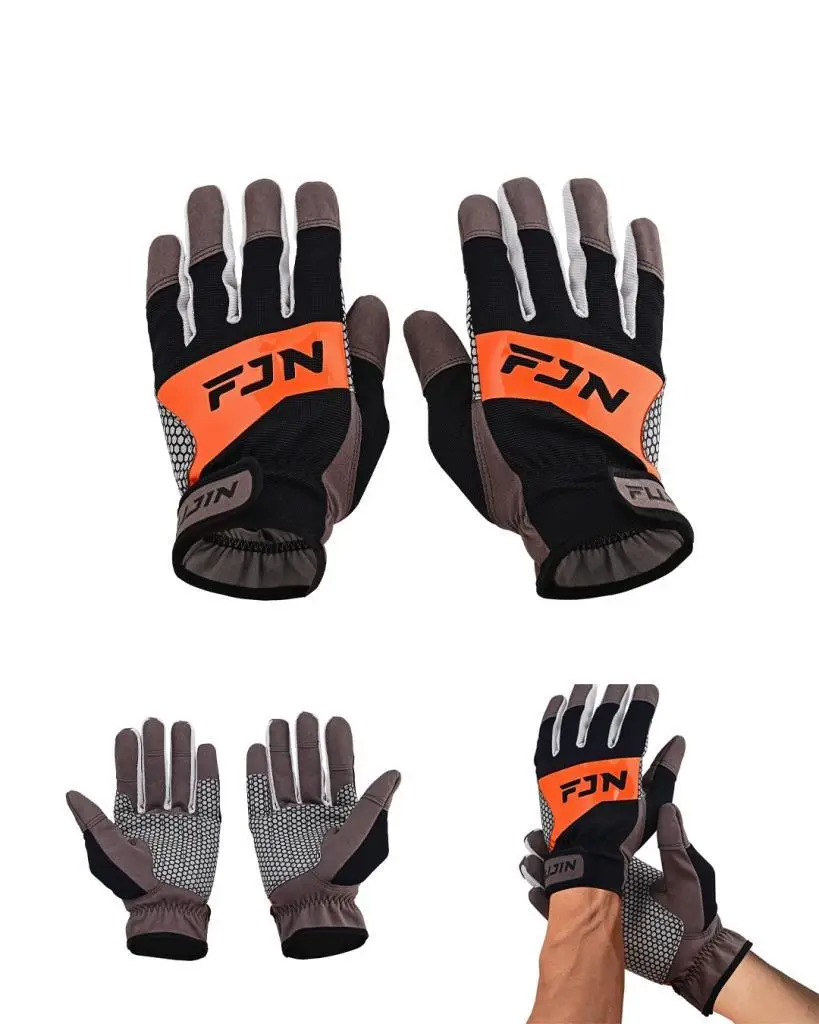 Fujin Pro Angler Trolling Gloves Black L/XL Fujin Pro Angler Trolling Gloves Black L/XL