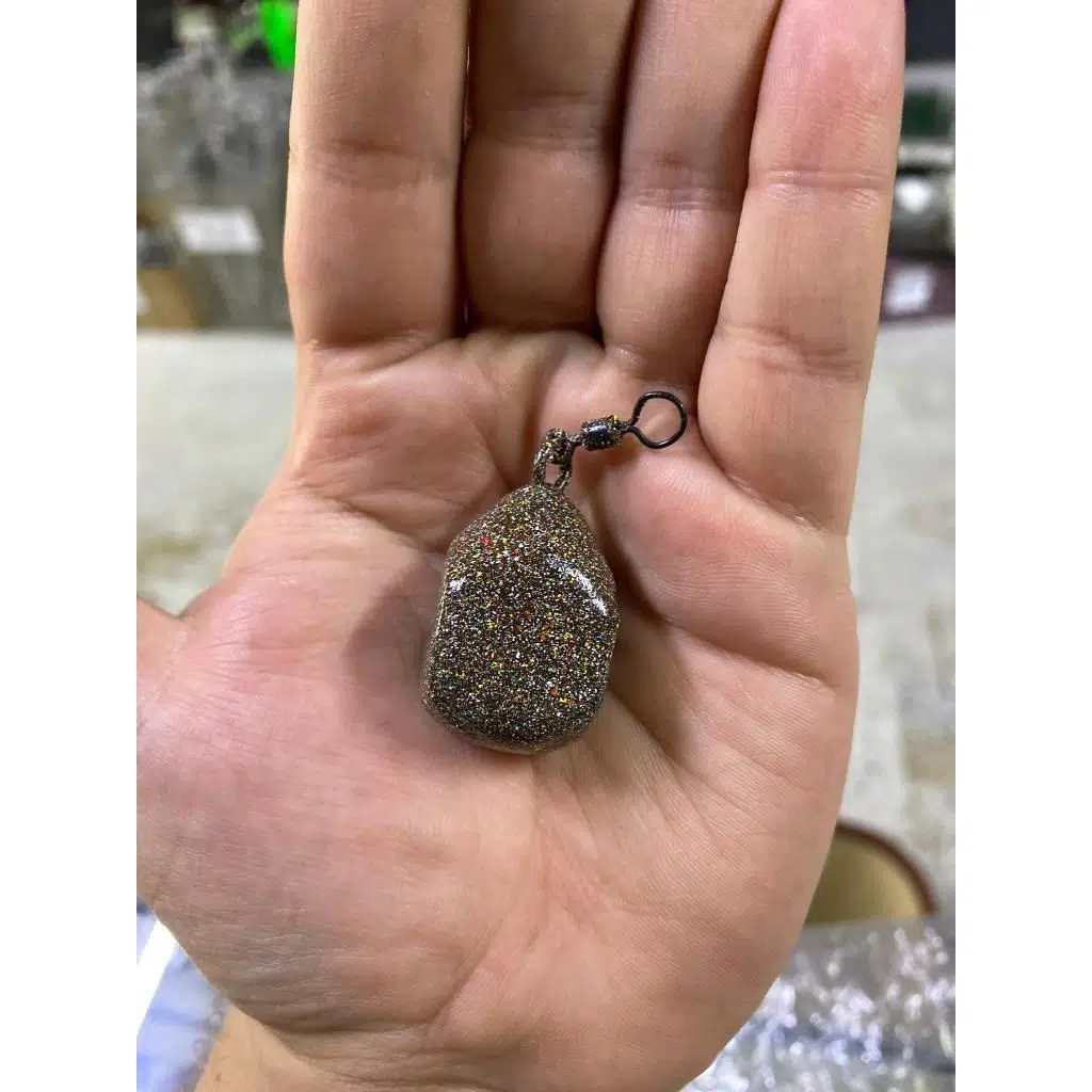 Kaplamalı Sazan Kurşunu Kare Fırdöndülü 100 Gr 