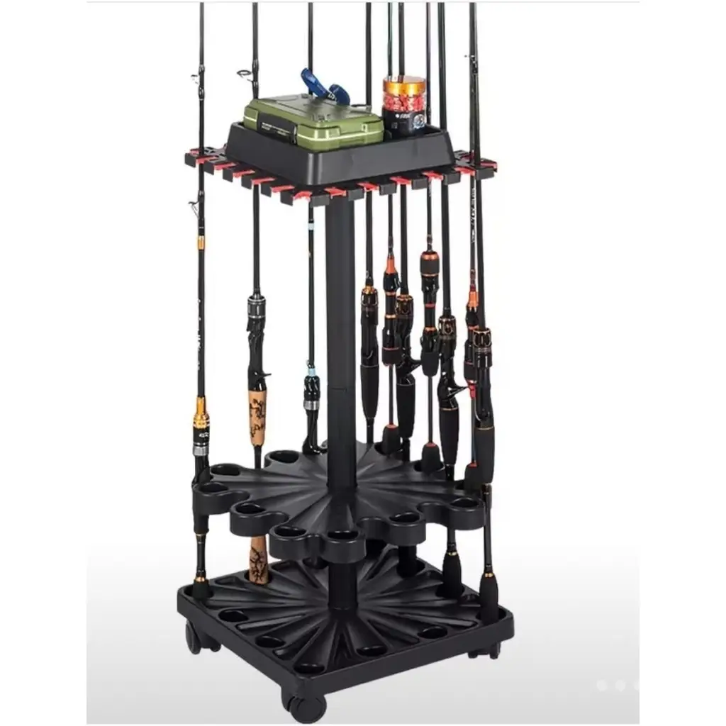 Kare 24 lü Lrf-Spin Balıkçılık Standı