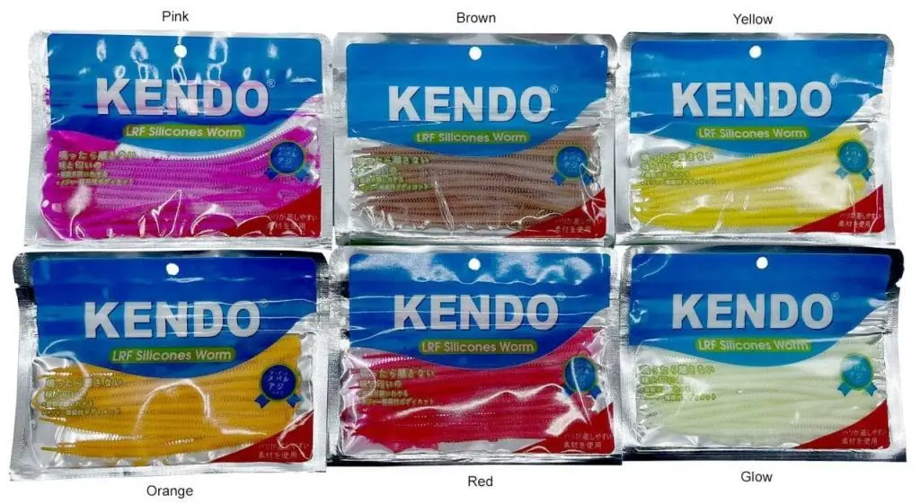 Kendo 10 cm Lrf Silikon Worm (Slim Gövde-Kokulu) 15 adet Kendo 10 cm Lrf Silikon Worm (Slim Gövde-Kokulu) 15 adet