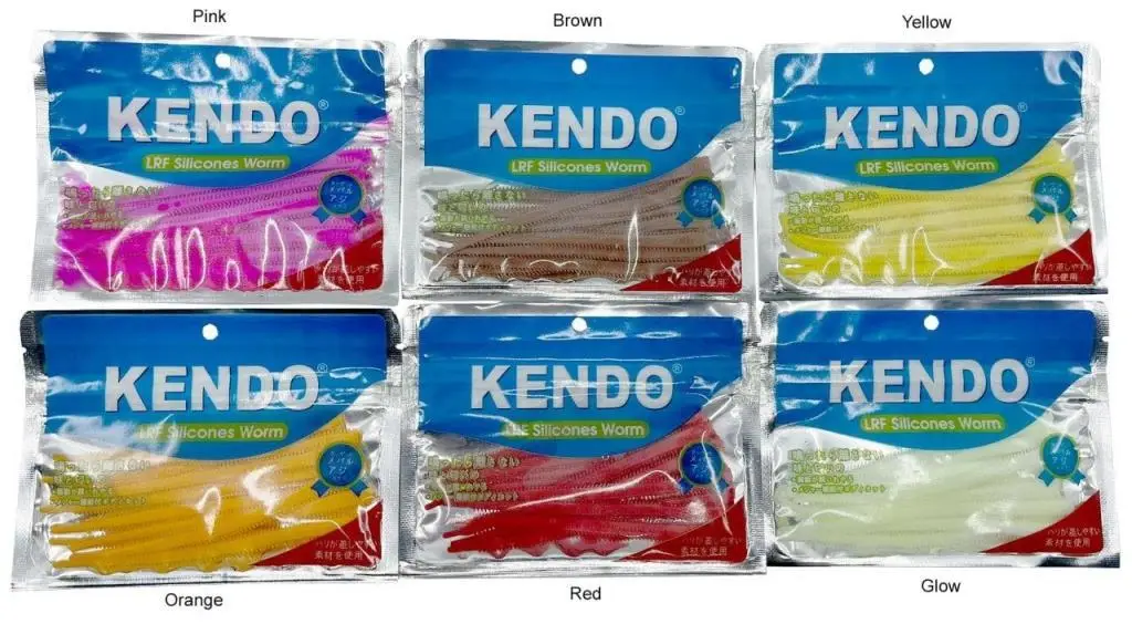 Kendo 10 cm Lrf Silikon Worm (Kokulu) 10 adet Kendo 10 cm Lrf Silikon Worm (Kokulu) 10 adet