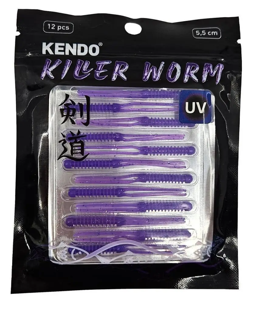 Kendo Killer Worm Lrf Silikonu 5,5cm 12 Adet Kendo Killer Worm Lrf Silikonu 5,5cm 12 Adet