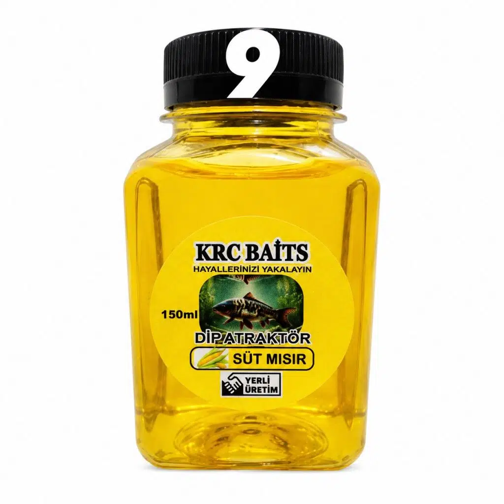 KRC Baits Sazan Dip Sıvısı ( Atraktör ) Yem Katkısı 150 ml - 9-Mısır