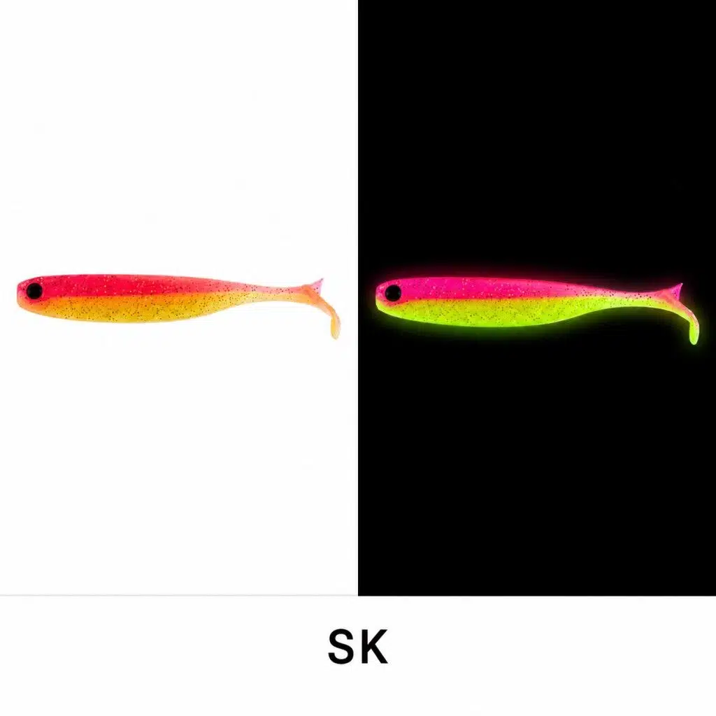 Mustad Mezashi Z-Tail Minnow Sahte Balığı 5 cm 6 Lı Paket - SK
