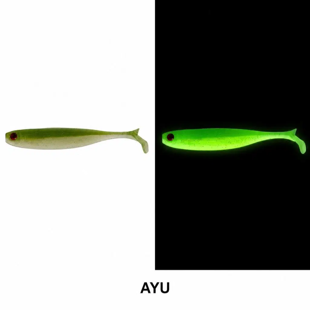 Mustad Mezashi Z-Tail Minnow Sahte Balığı 9 cm 6 Lı Paket - AYU
