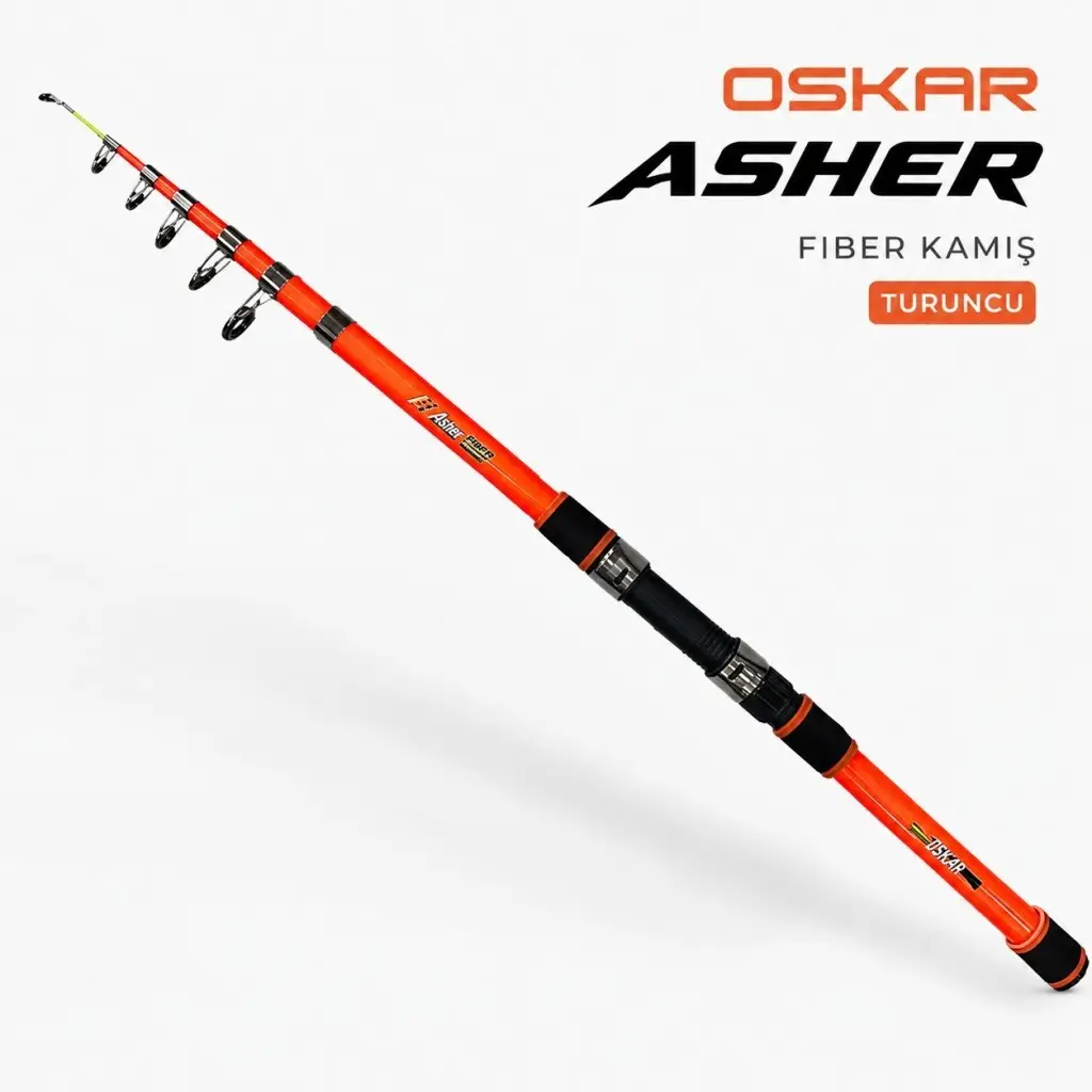 Oskar Asher Fiber Kamış Turuncu 300cm