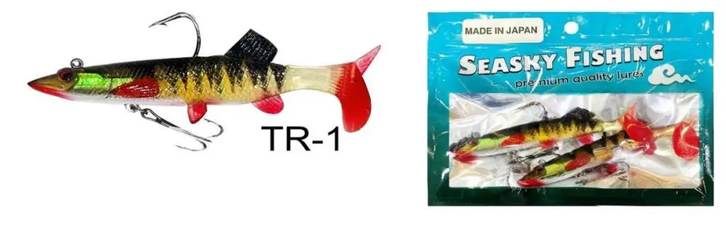 Oskar Silikon Sahte Balık 12cm TR-1 2 Li Paket Oskar Silikon Sahte Balık 12cm TR-1 2 Li Paket
