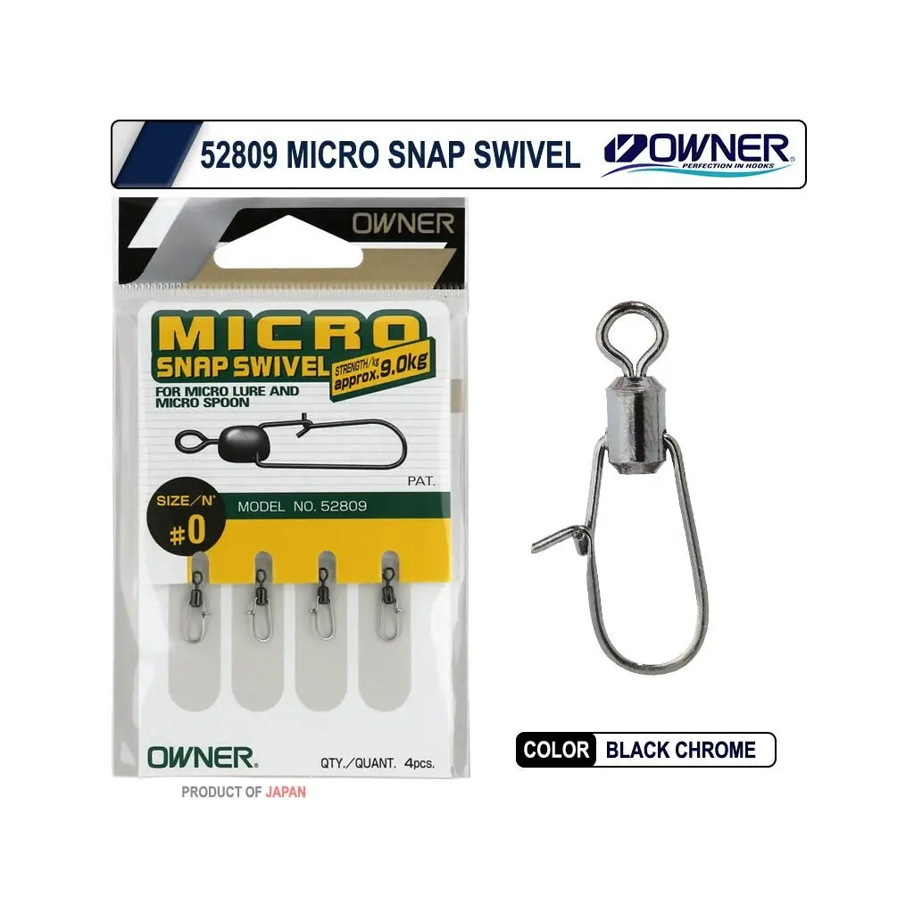 Owner 52809 Micro Snap Rapala Klipsi