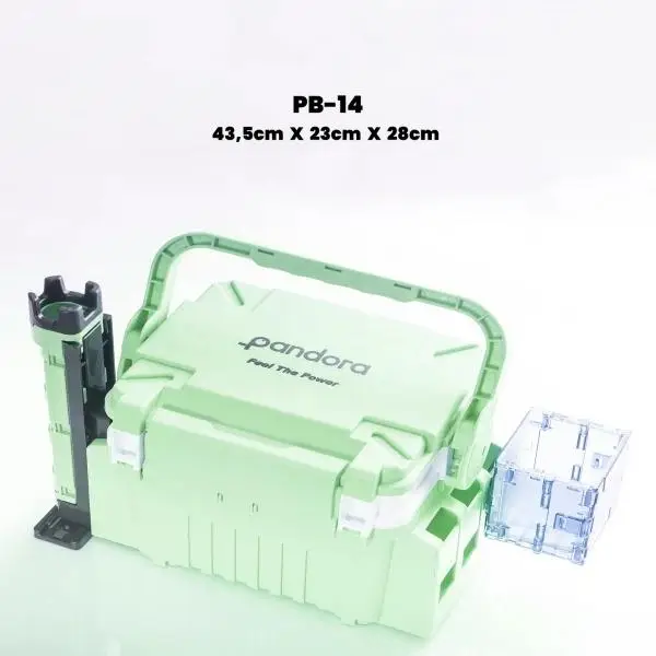 Pandora Çift Katlı Ekstra Dayanıklı Profesyonel Balıkçı Kutu Çanta PB14 43.5x23x28 cm Pandora Çift Katlı Ekstra Dayanıklı Profesyonel Balıkçı Kutu Çanta PB14 43.5x23x28 cm