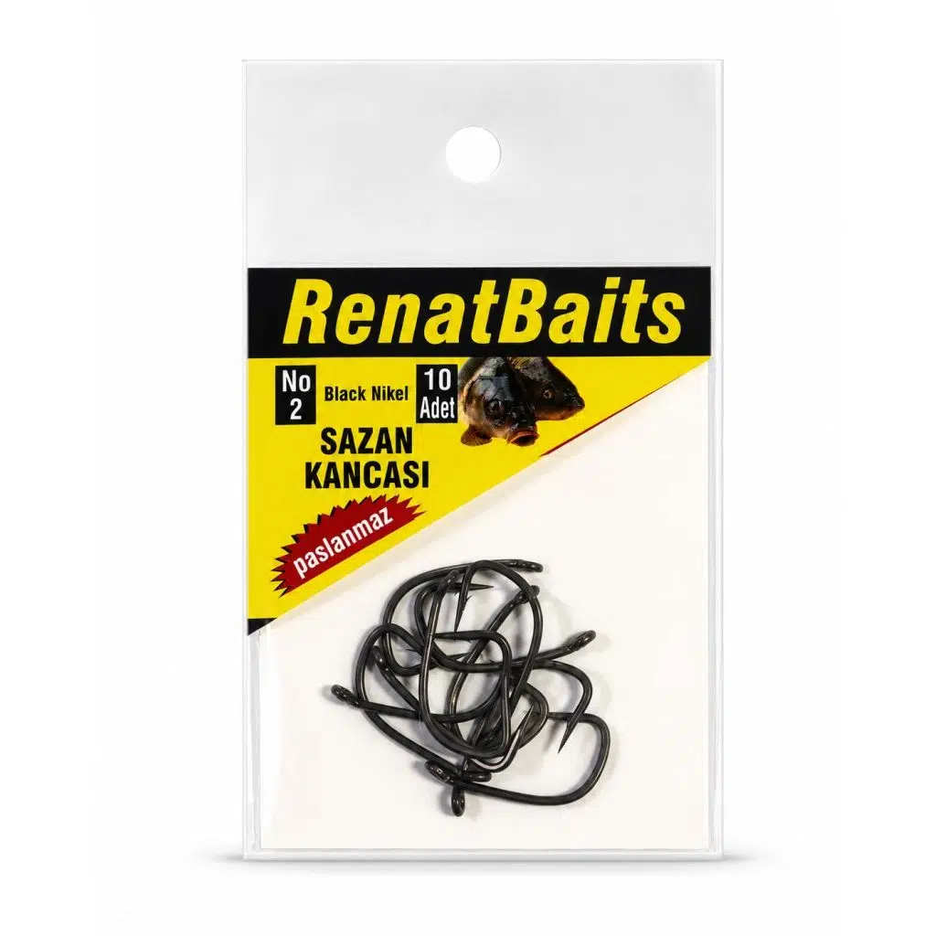 Renat Carp Wide Gape Paslanmaz Sazan İğnesi - 2