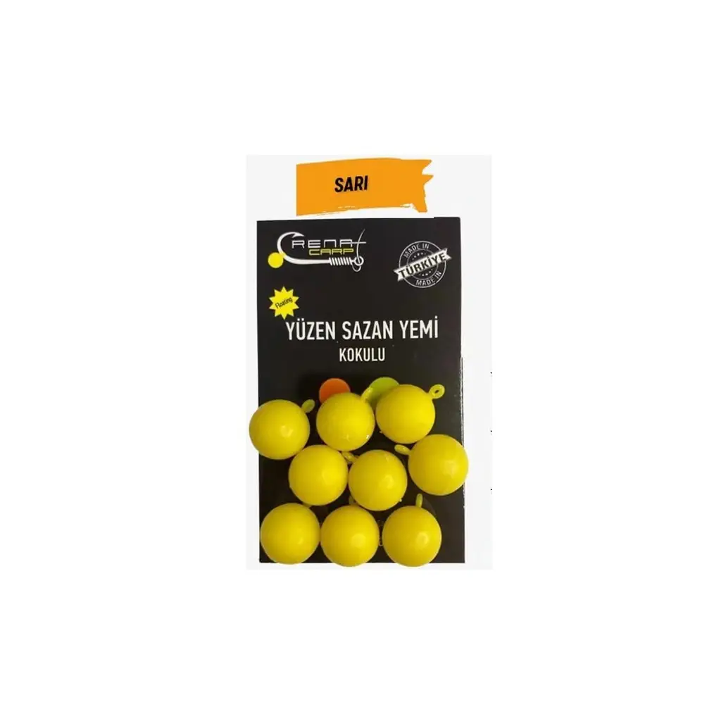 Renat Carp Yüzen Sazan Yemi 16 mm Kokulu Pop-Up İğneye Takılan - 1