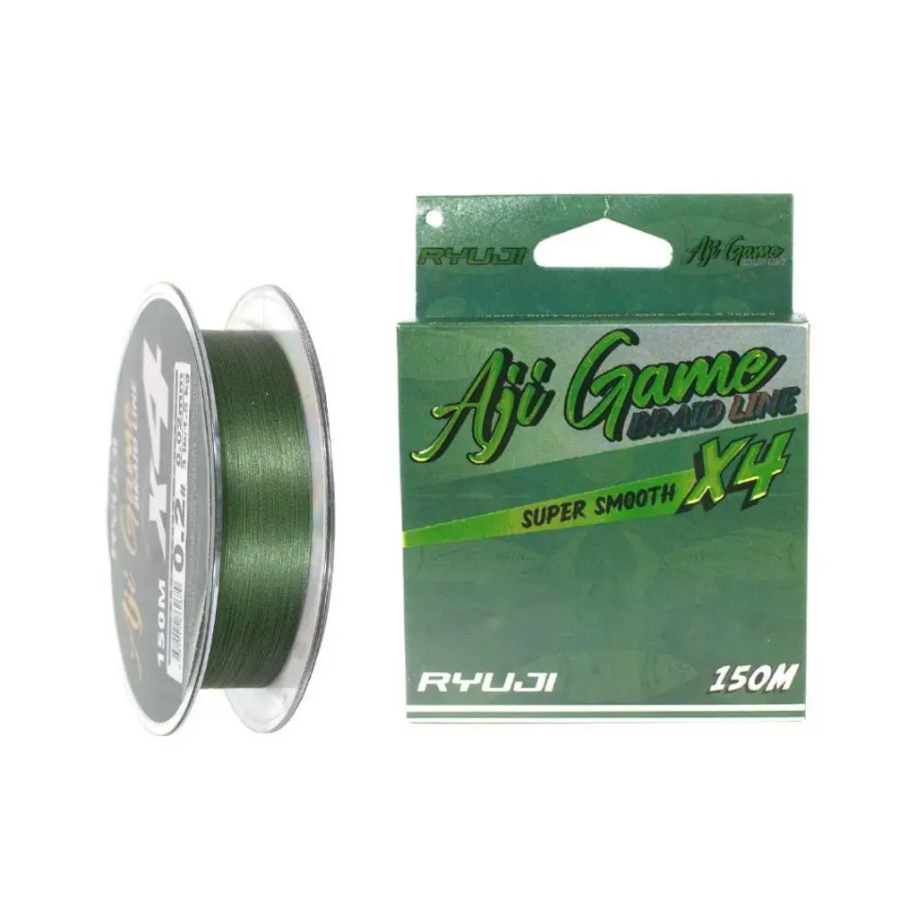 Ryuji Aji Game 4X 150m Dark Green LRF İp Misina Ryuji Aji Game 4X 150m Dark Green LRF İp Misina